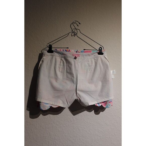 Lilly Pulitzer Colette Scalloped Skort Out to Sea Size 6 Zip Fly Womens - Picture 8 of 9